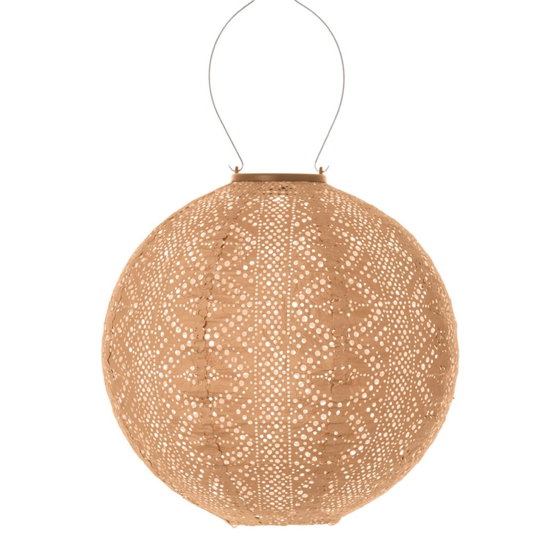 Solar Lampion Lace Apricot