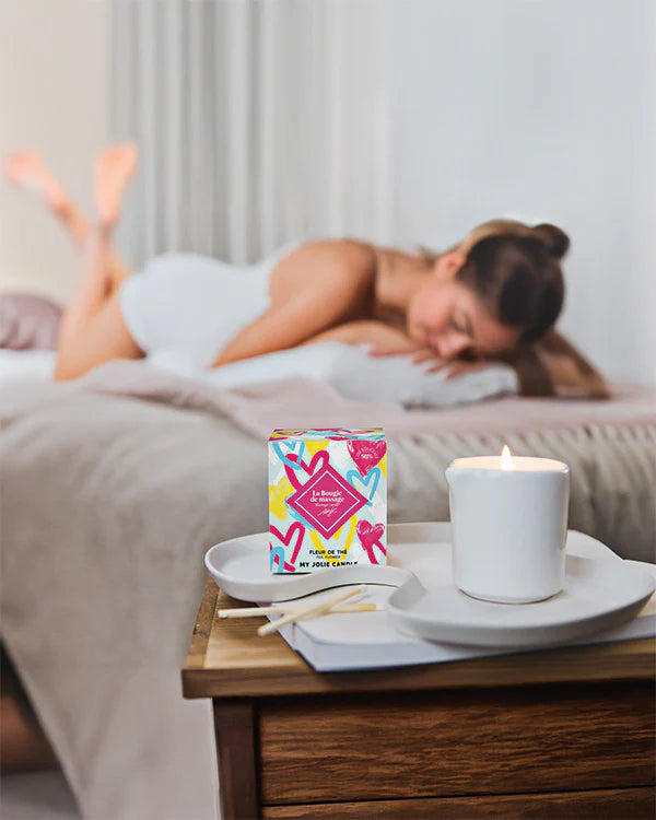 Massagekaars Fleur de Thé MJC