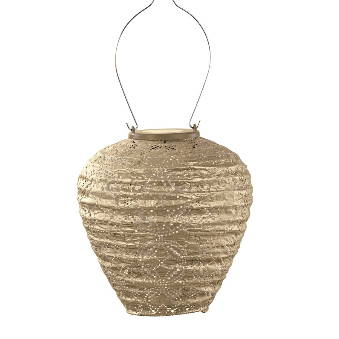 Solar Lampion Mandela Gold