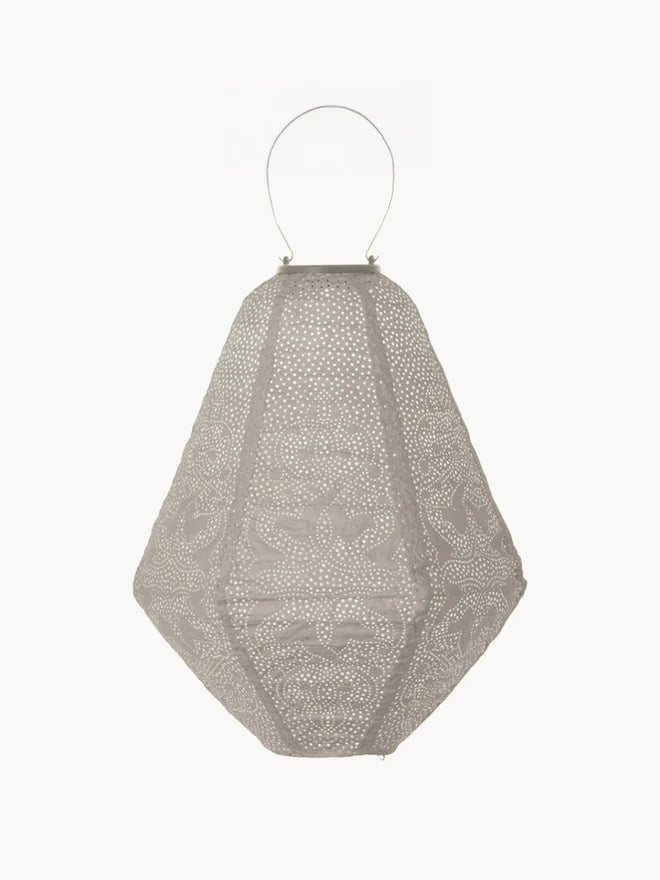 Solar Lampion Marrakesh Light taupe - 30