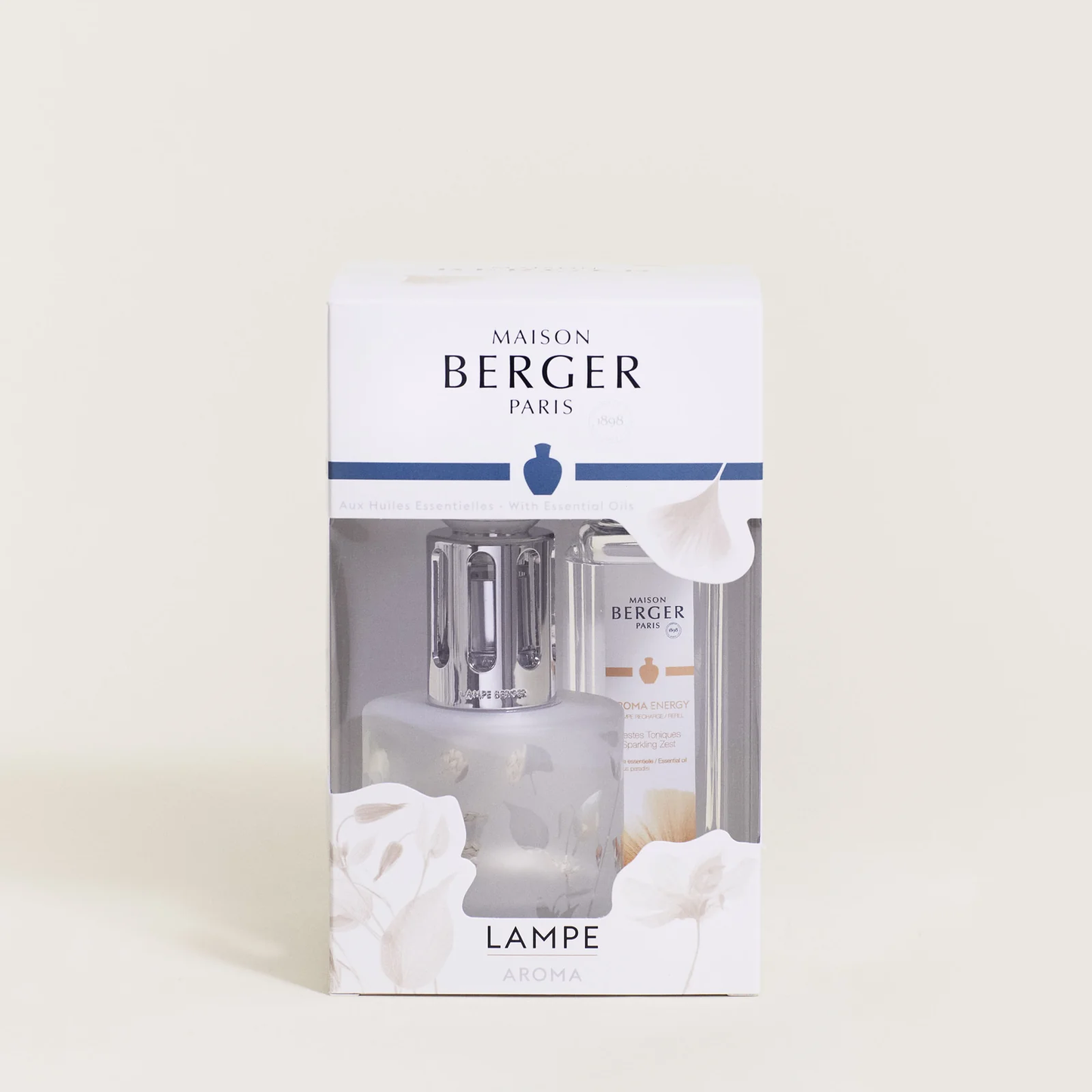 Lampe Berger Coffret Lia Givre Fleurie Energy