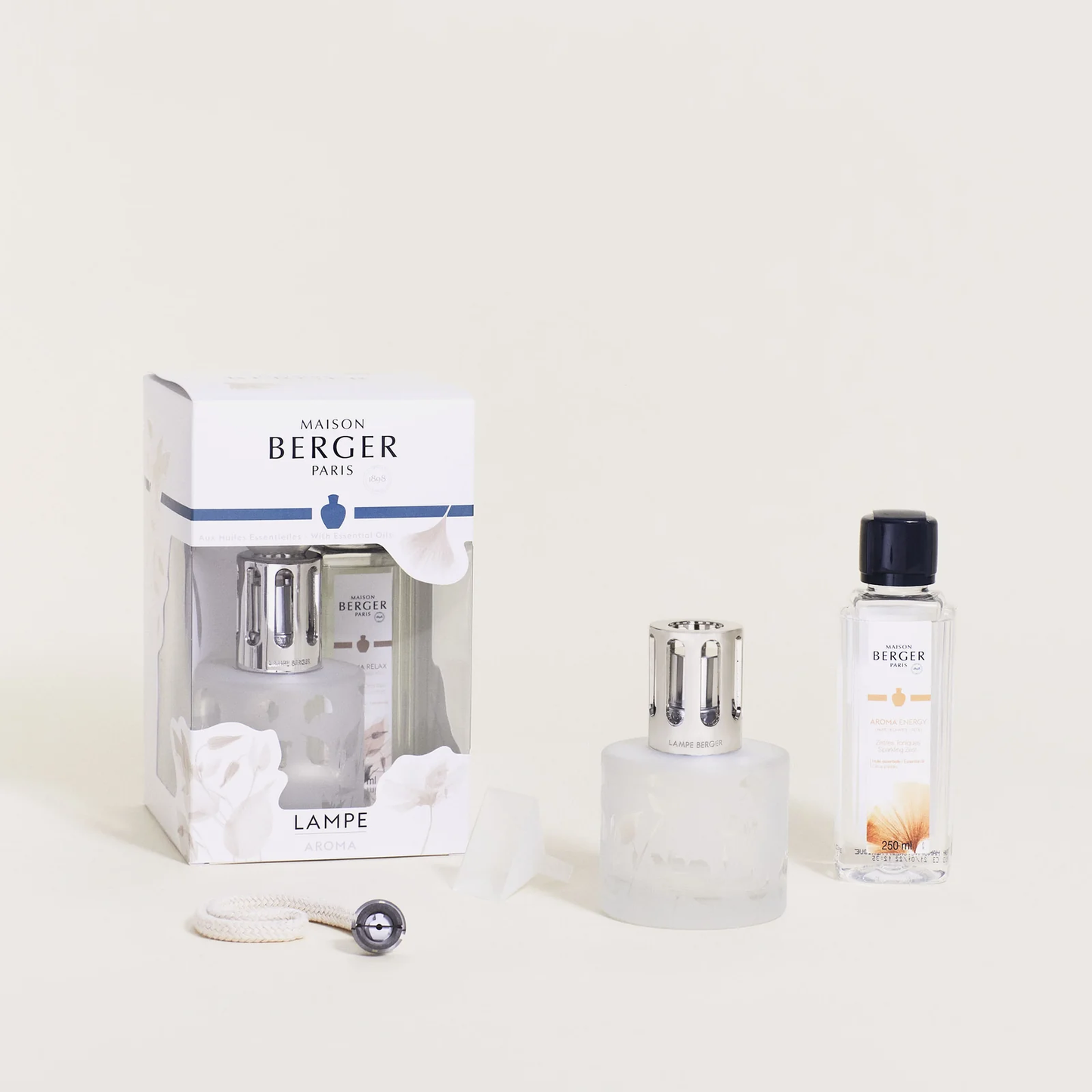 Lampe Berger Coffret Lia Givre Fleurie Energy