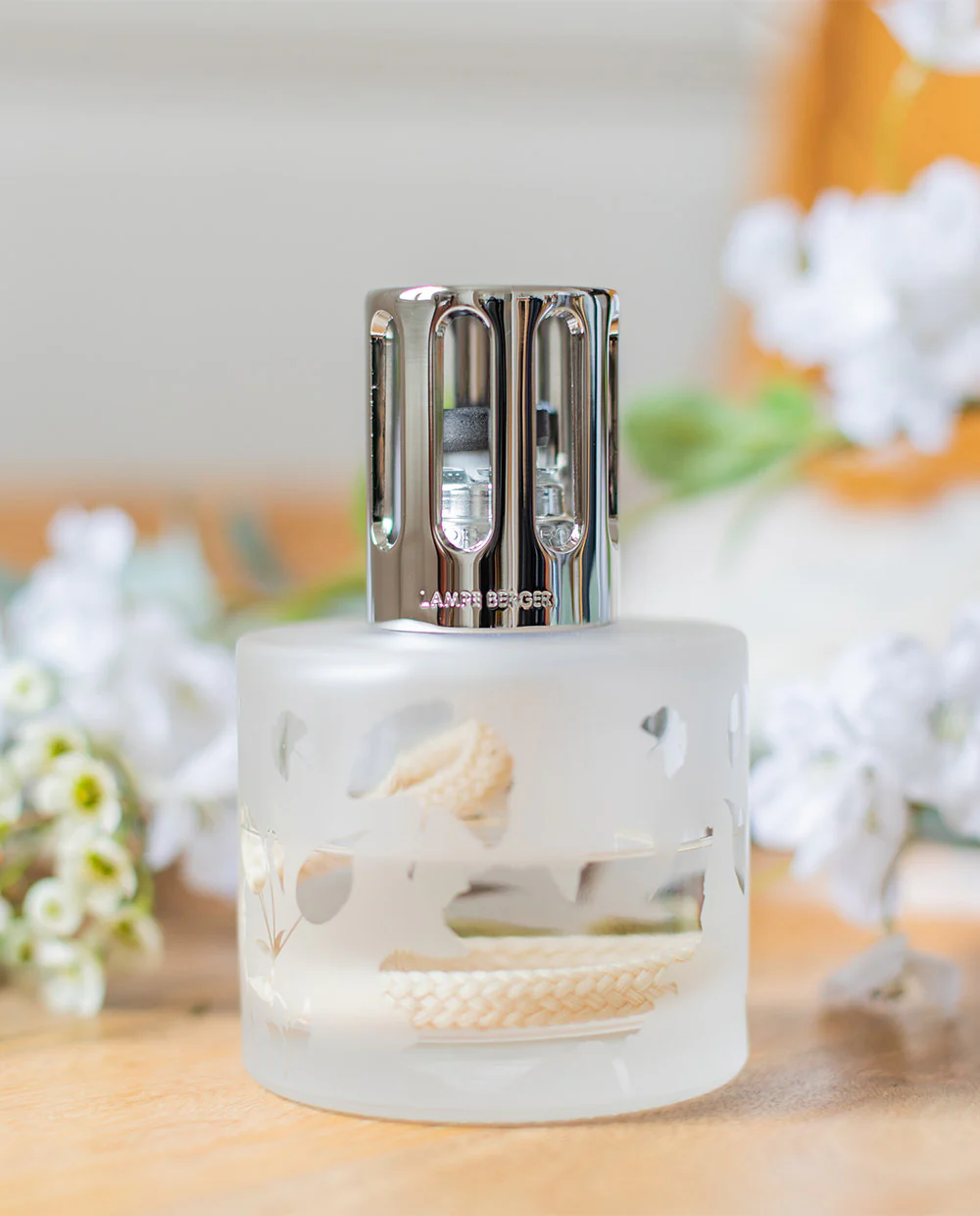 Lampe Berger Coffret Lia Givre Fleurie Happy