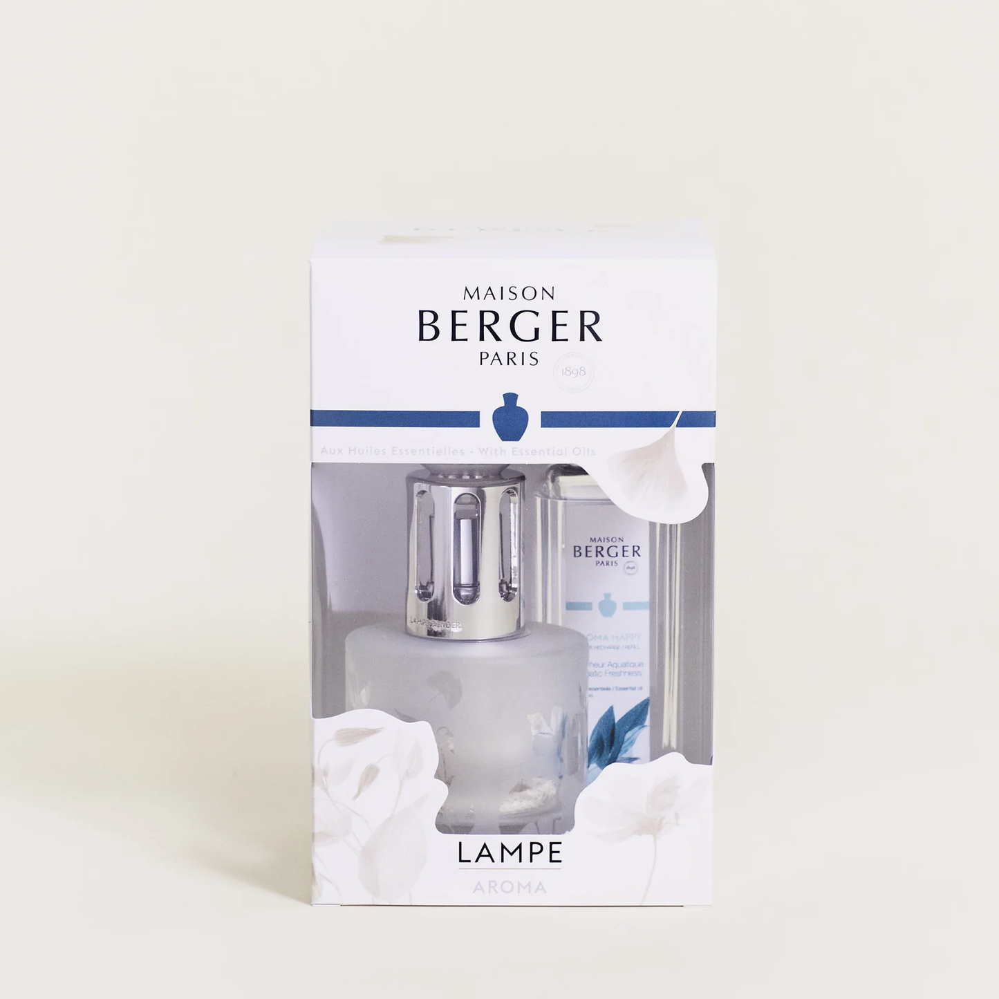 Lampe Berger Coffret Lia Givre Fleurie Happy