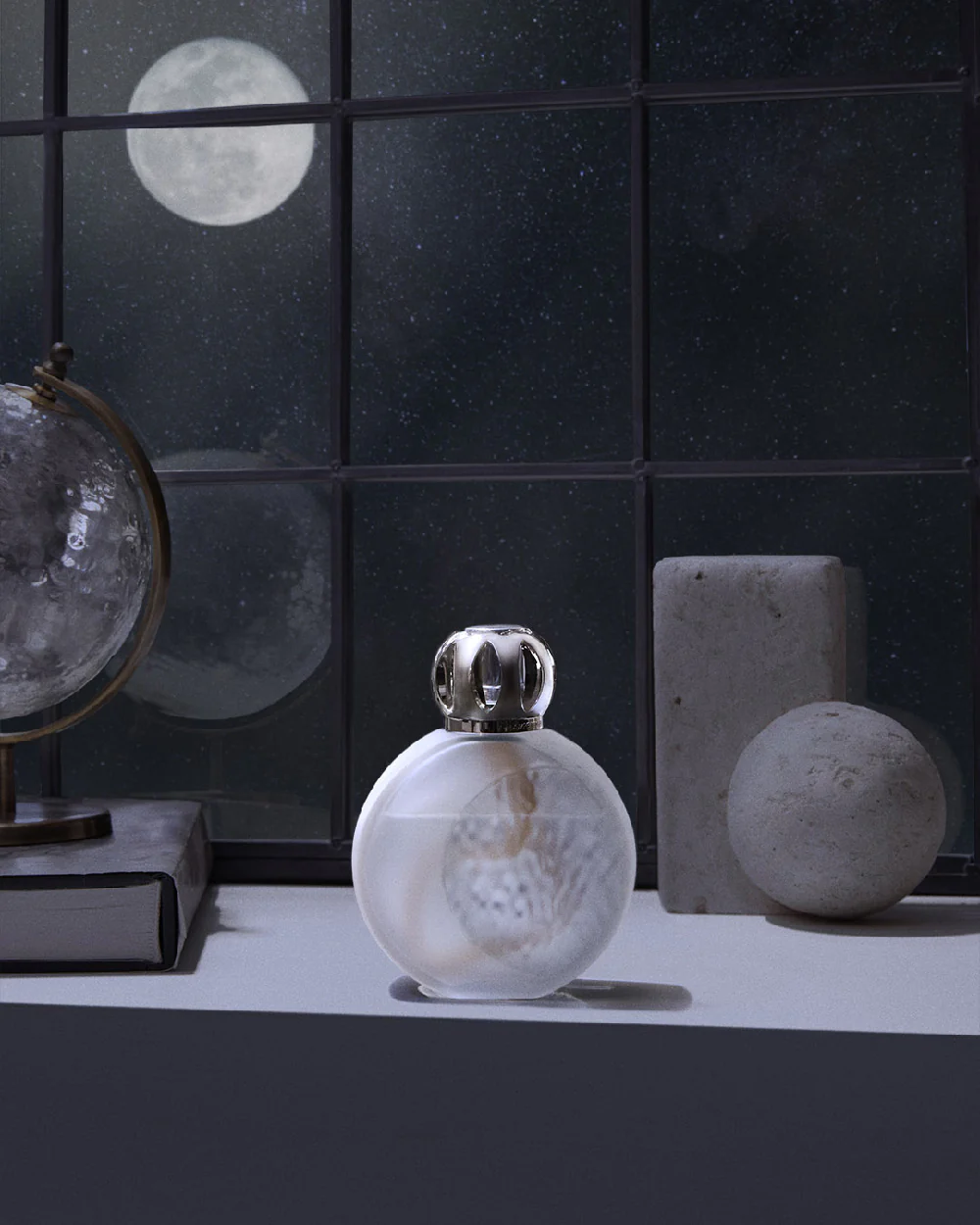Lampe Berger Astral Givré Frost met Cachemire Blanc