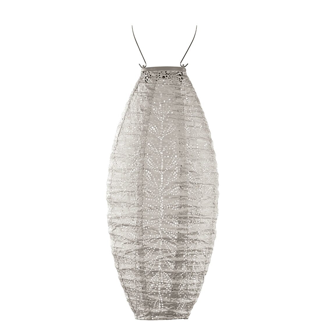 Solar Lampion Folia Light Taupe