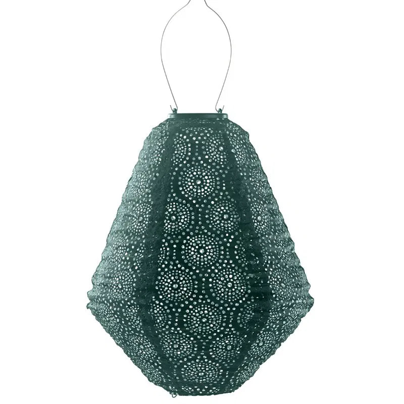 Solar lampion Occult green