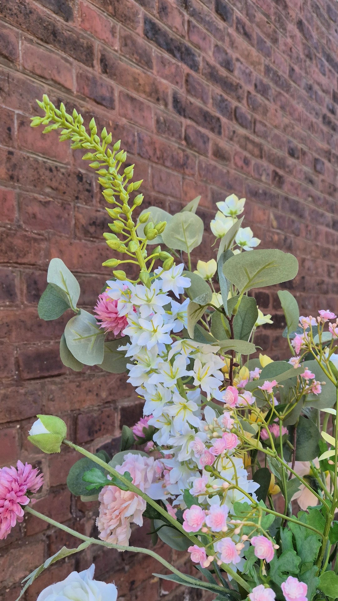 Zijden bloemen boeket Bonnie