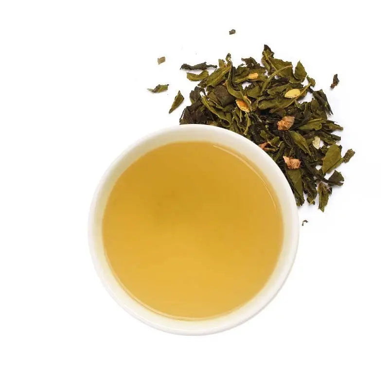 Biologische groene thee met yuzu
