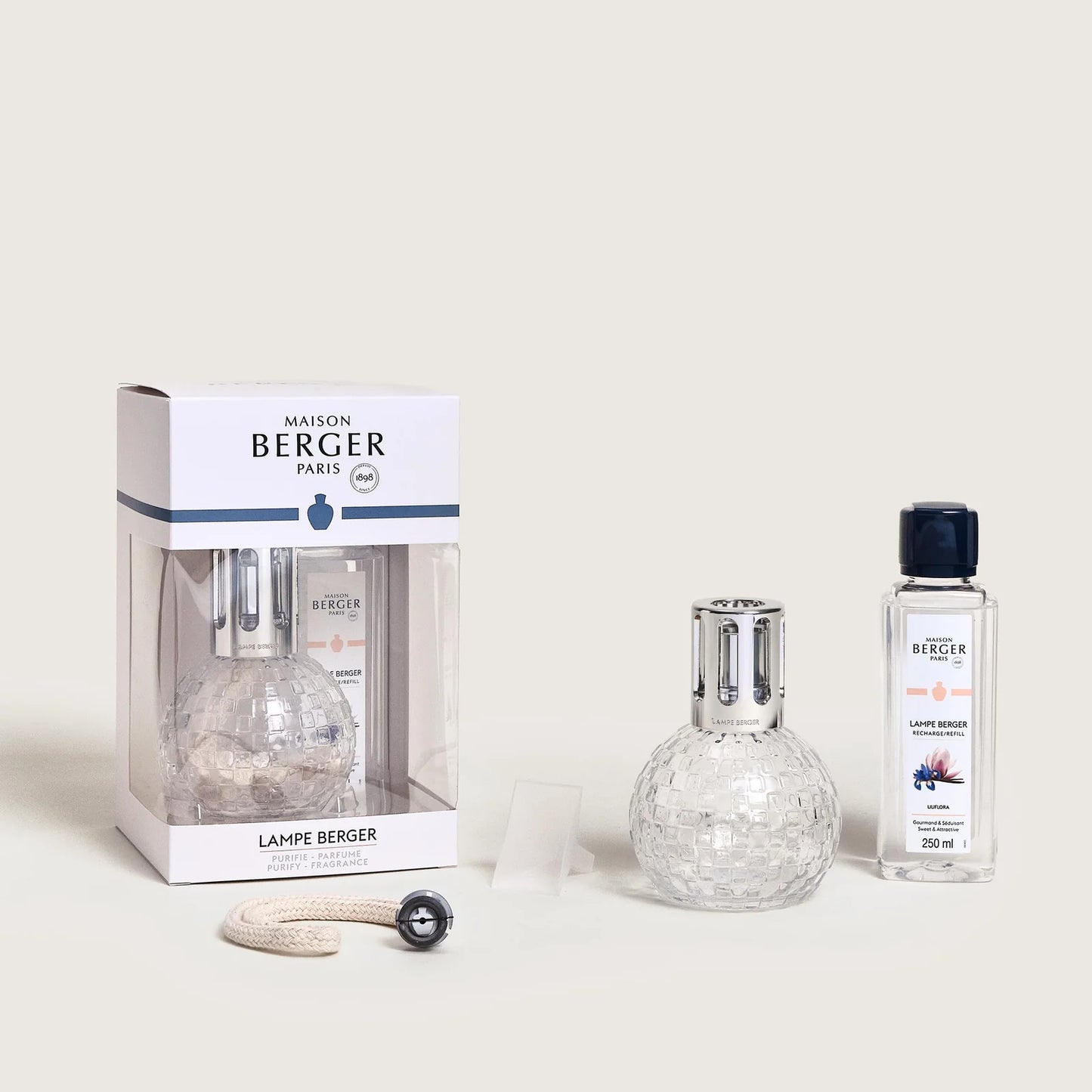 Lampe Berger giftset Disco - transparant