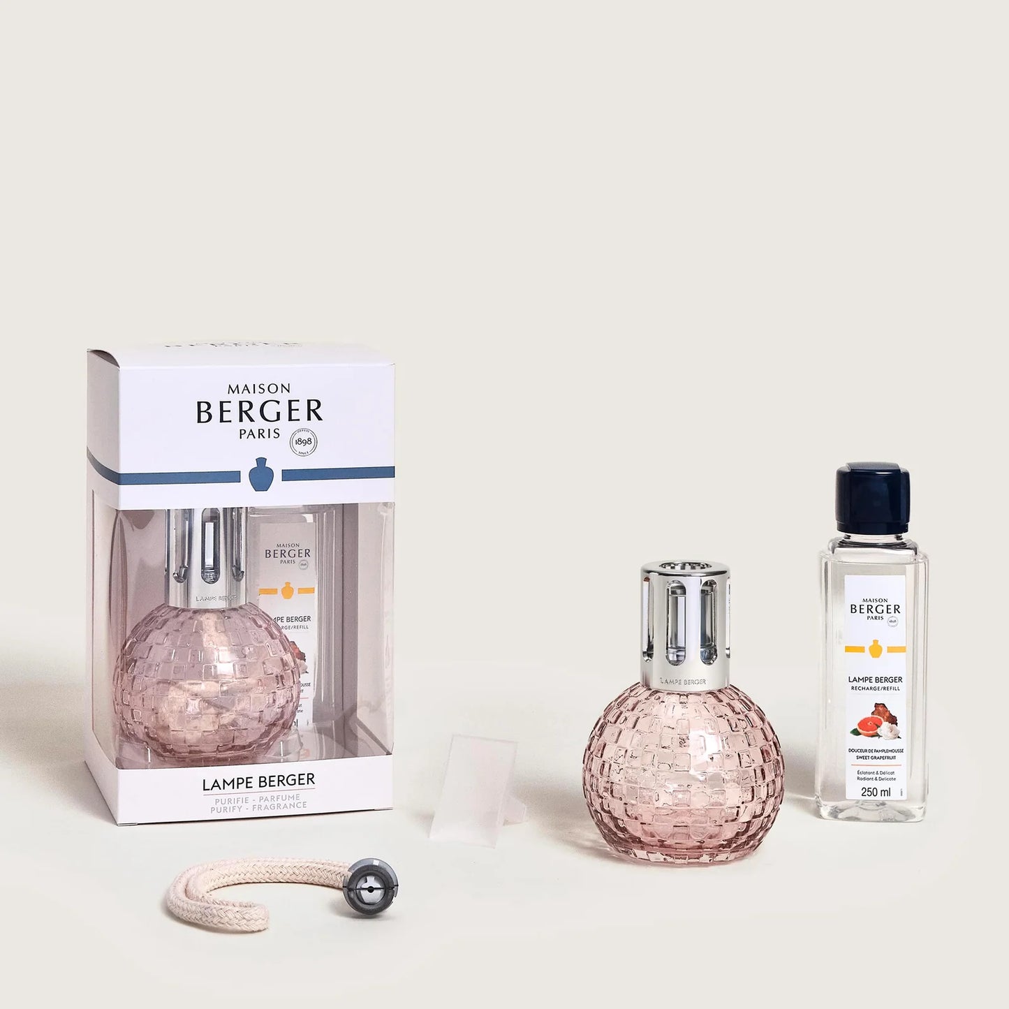 Lampe Berger giftset Disco - rose