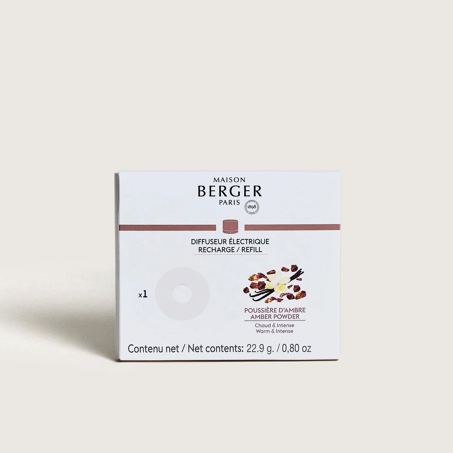 Navulling Nomad elektrische diffuser - Poussière d'Ambre