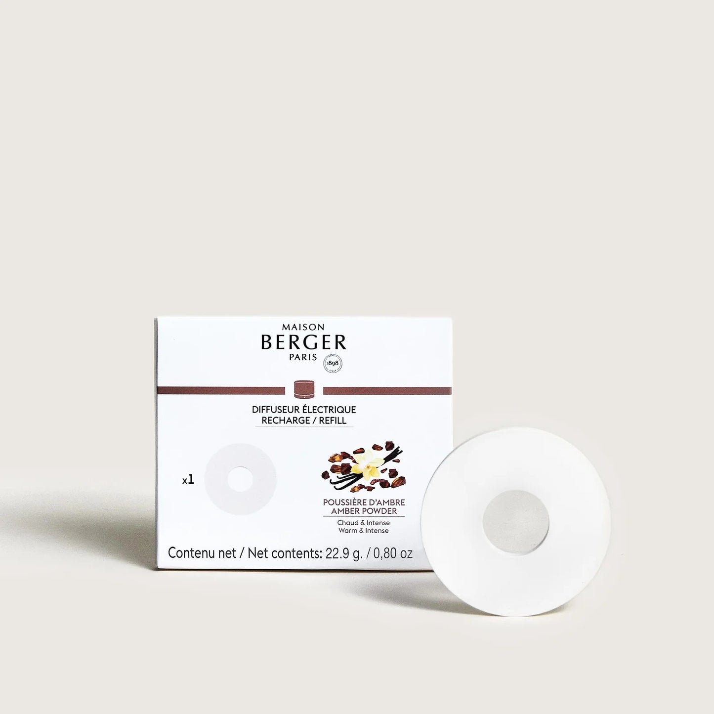 Navulling Nomad elektrische diffuser - Poussière d'Ambre