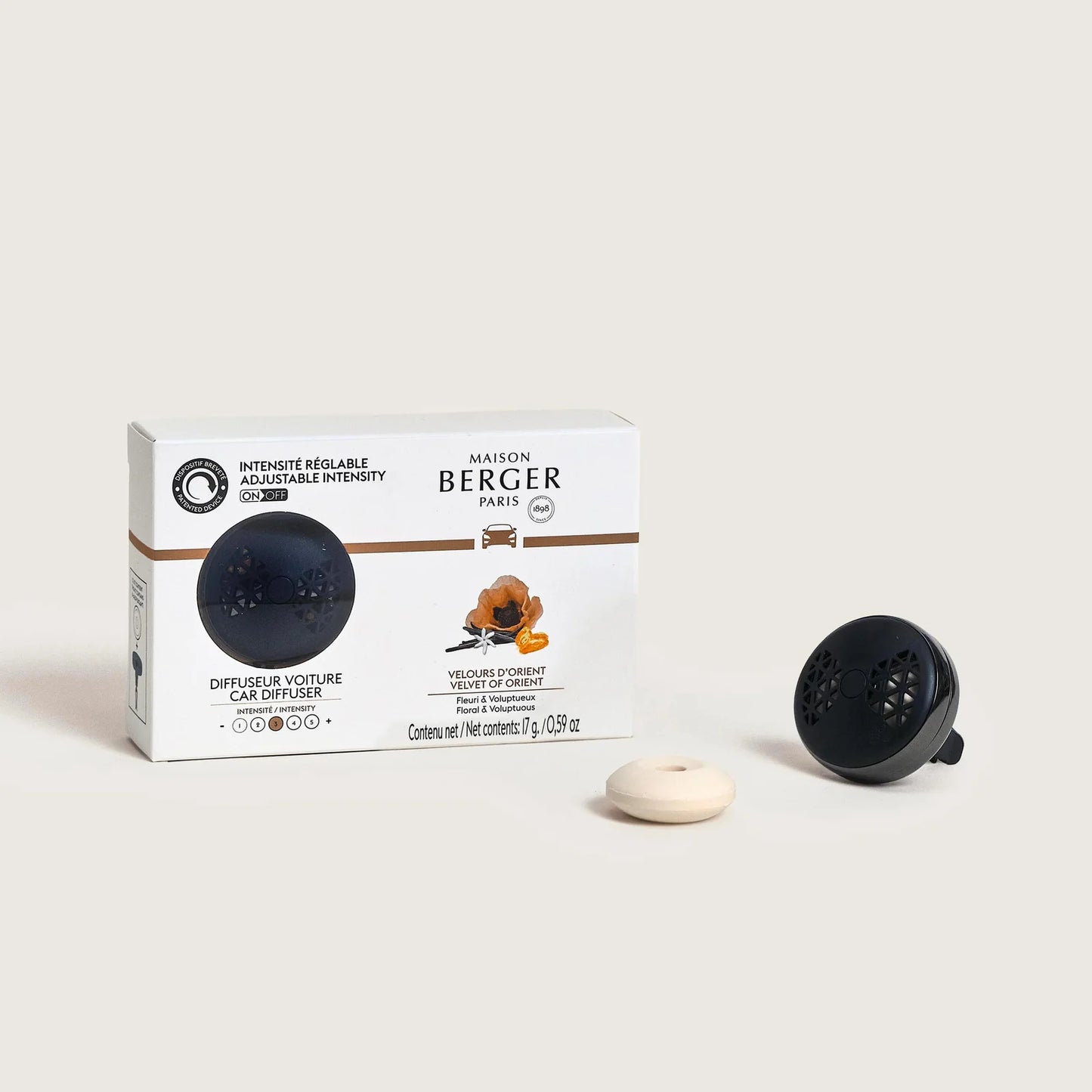 Autodiffuser ON/OFF zwart