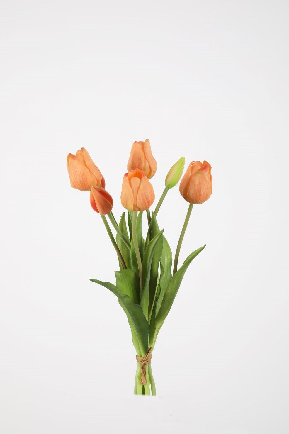 Realistische kunsttulpen detail bloemblaadjes