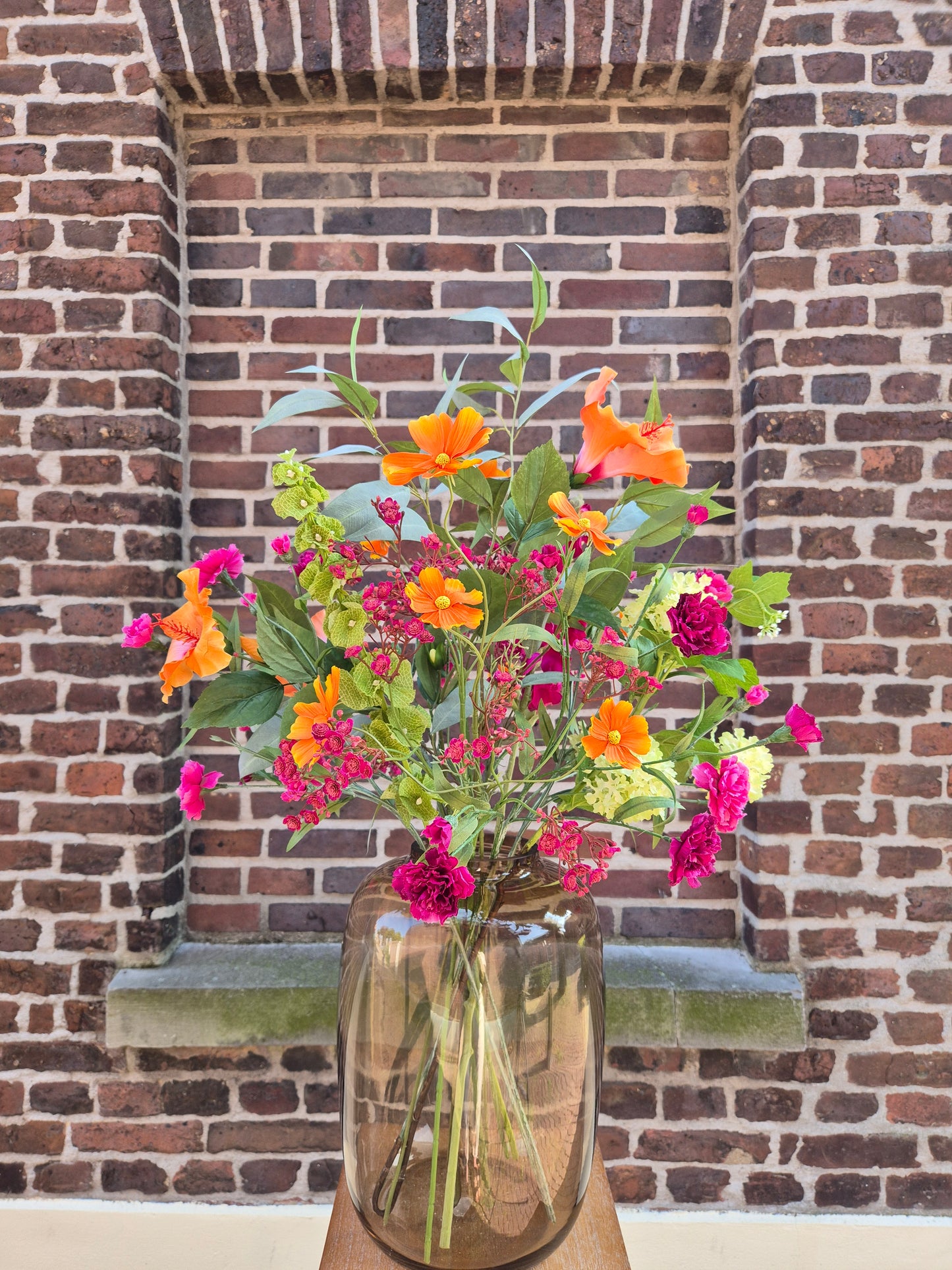 Zijden bloemen boeket Julie
