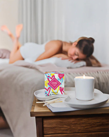 Massagekaars Fleur de Thé MJC