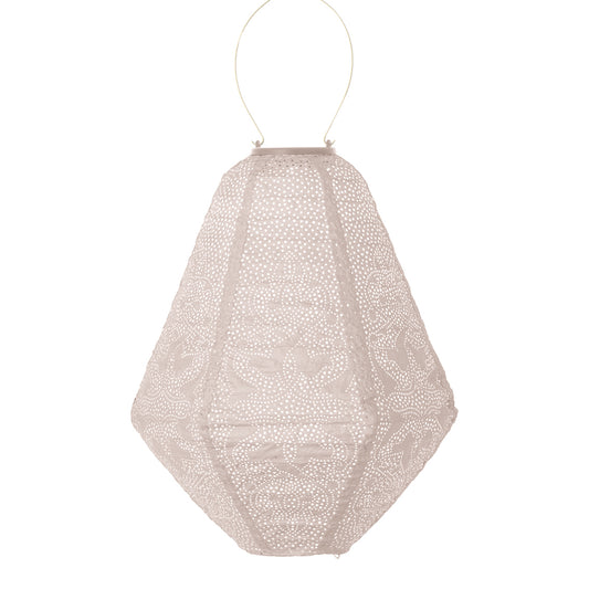 Solar lampion Can marrakesh soft blush