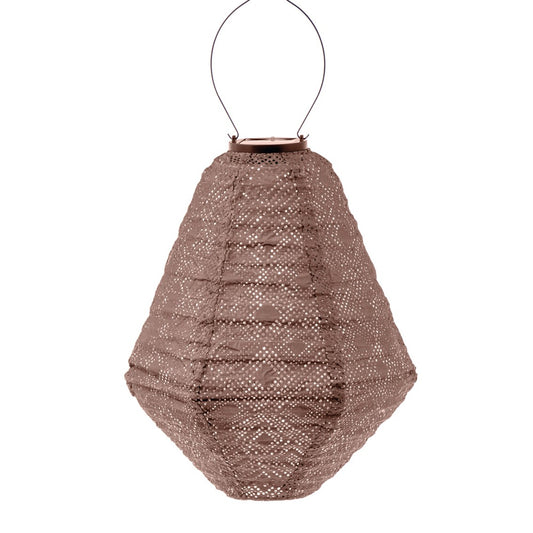 Solar lampion Can mosaic mocha mousse