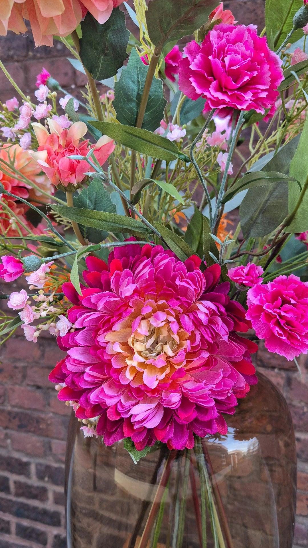 Zijden bloemen boeket Florine