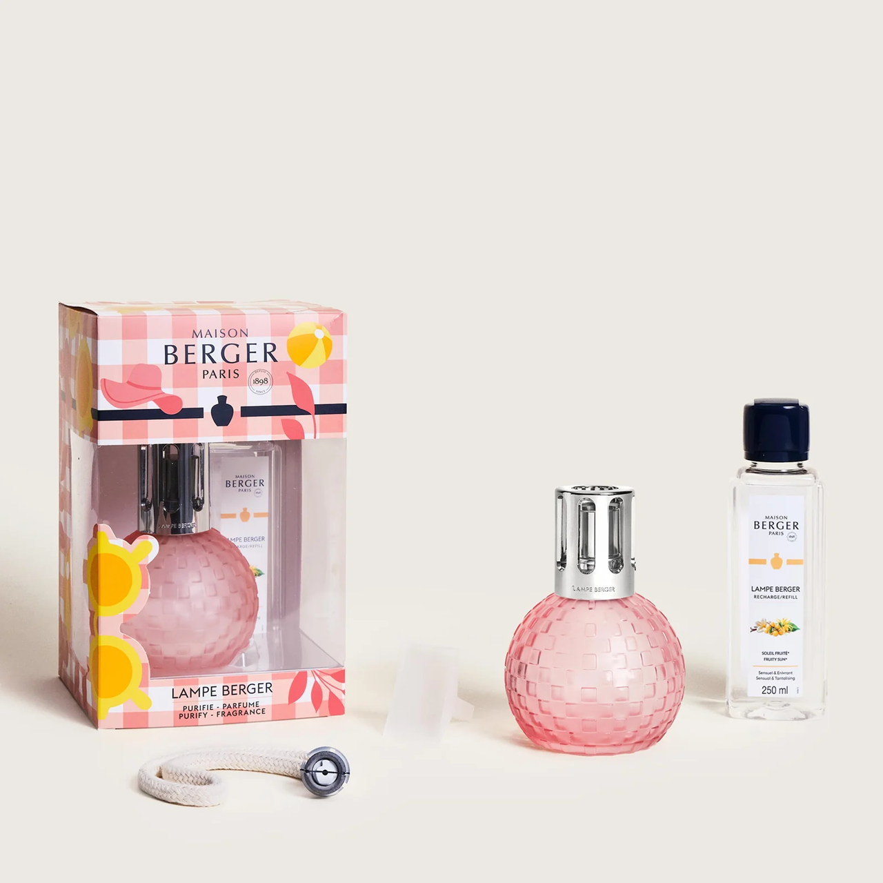 Lampe Berger Disco peach