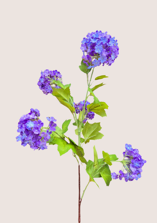 Viburnum Purple zijden bloem