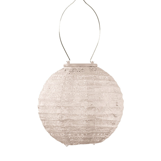 Solar lampion round 20 spectare soft blush