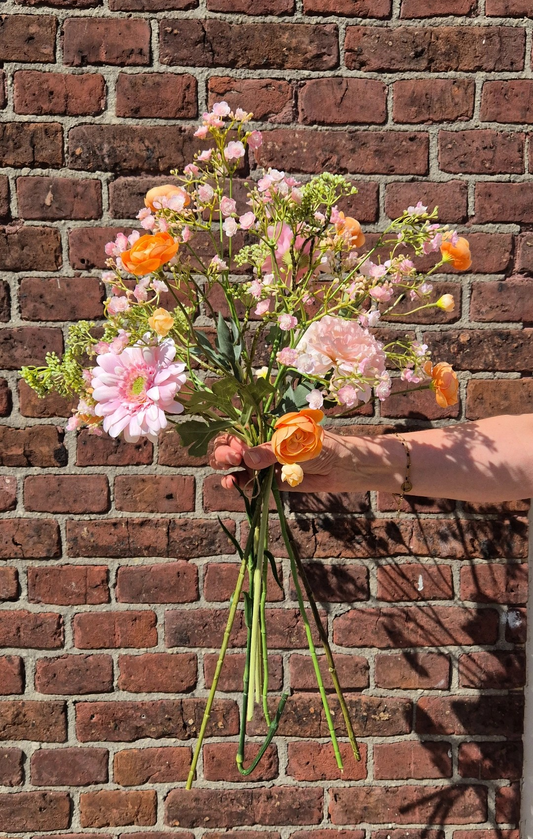 Zijden bloemen boeket Fleur