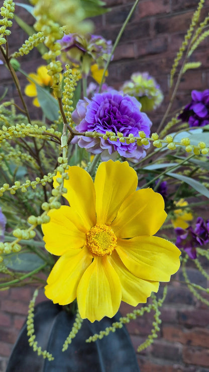 Zijden bloemen boeket Yade