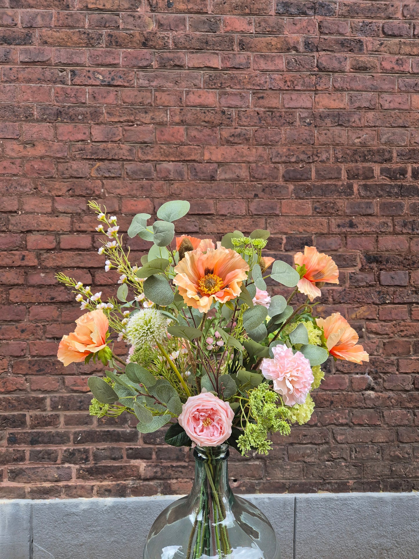 Zijden bloemen boeket Flo