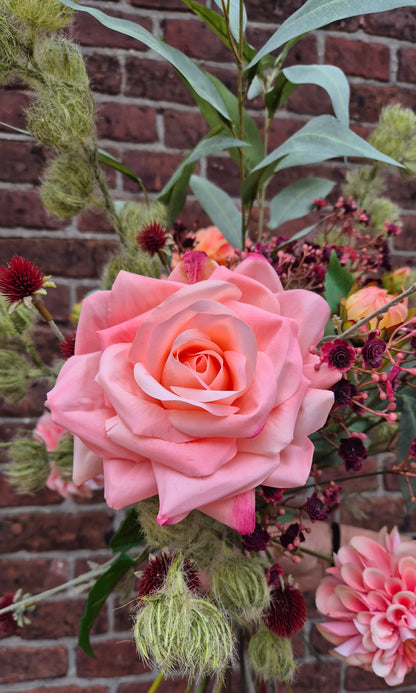 Zijden bloemen boeket Sem