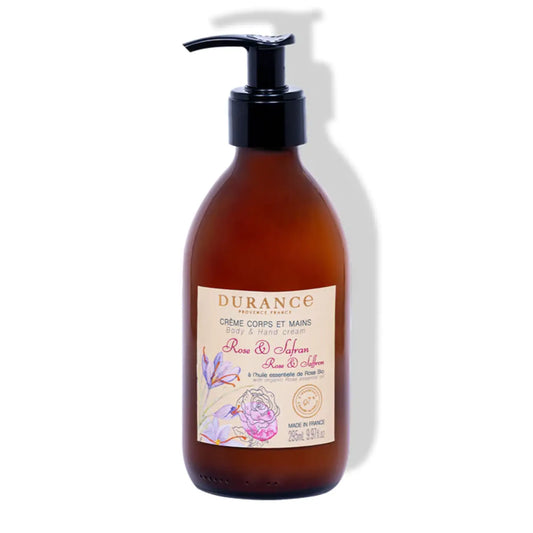 Les Essentiel  Bodylotion Roos en Saffraan