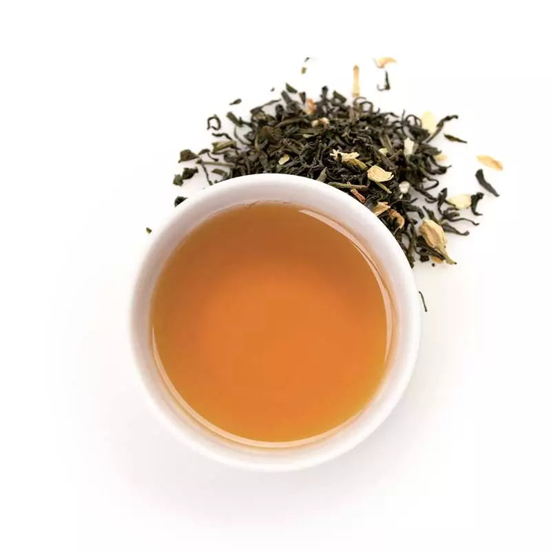 Biologische groene thee met jasmijn